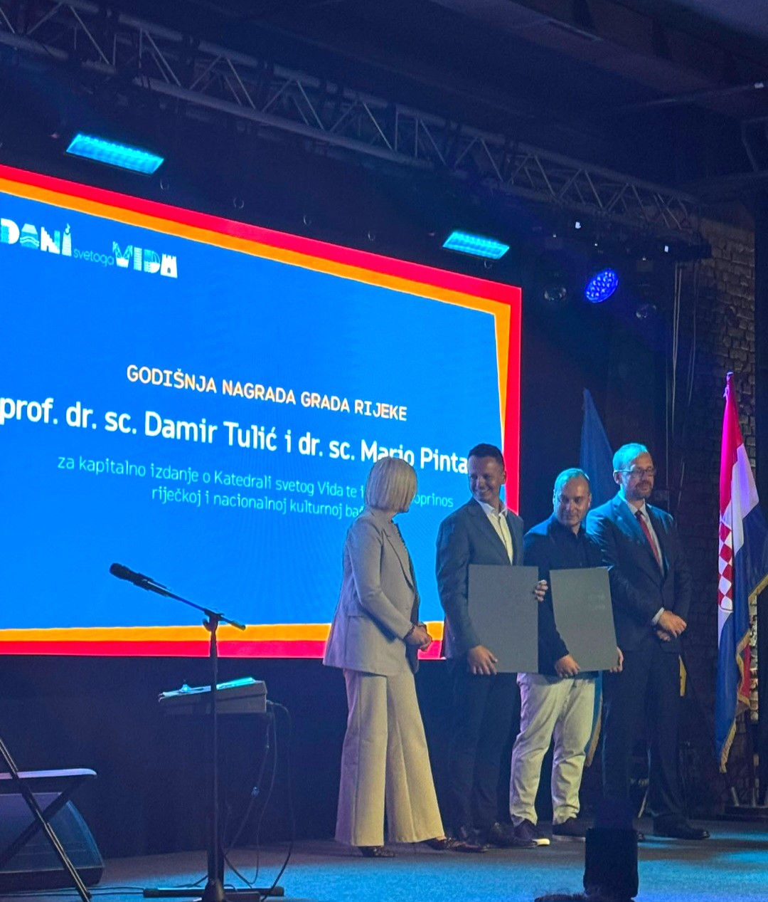 Prof. dr. sc. Damir Tulić i dr. sc. Mario Pintarić dobitnici Godišnje nagrade Grada Rijeke za 2026. godinu