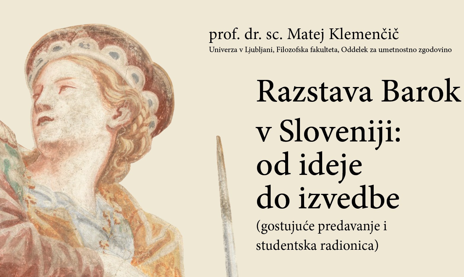 Gostujuće predavanje i studentska radionica prof. dr. sc. Mateja Klemenčiča