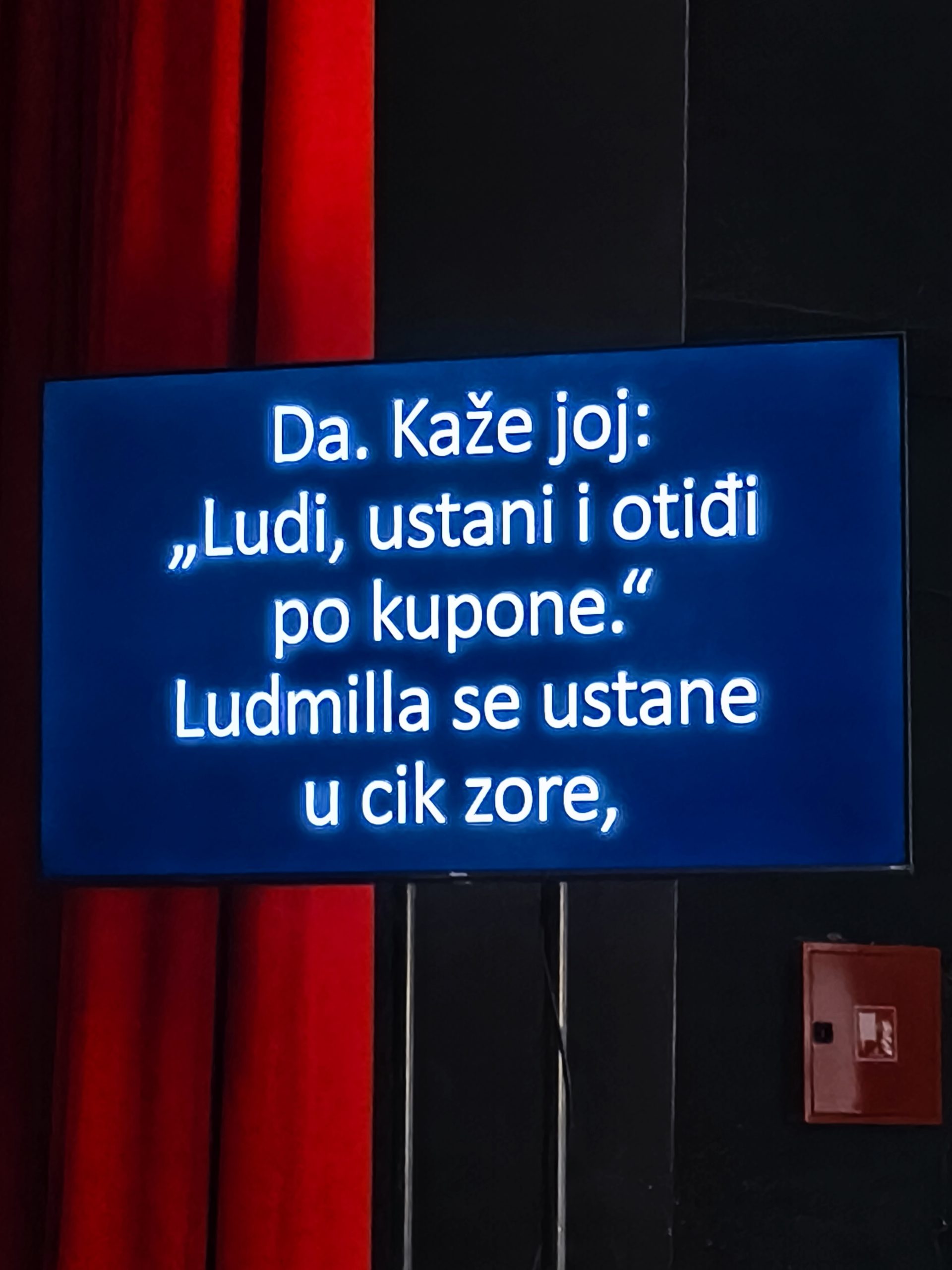 Prevođenje na Međunarodnom festivalu malih scena u Opatiji