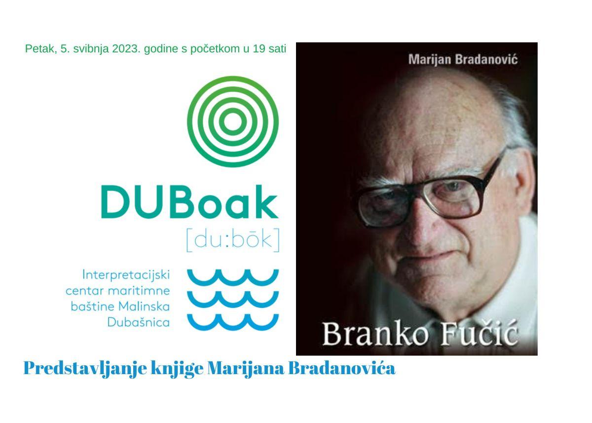 Predstavljanje knjige ‘Branko Fučić – povjesničar umjetnosti i konzervator’