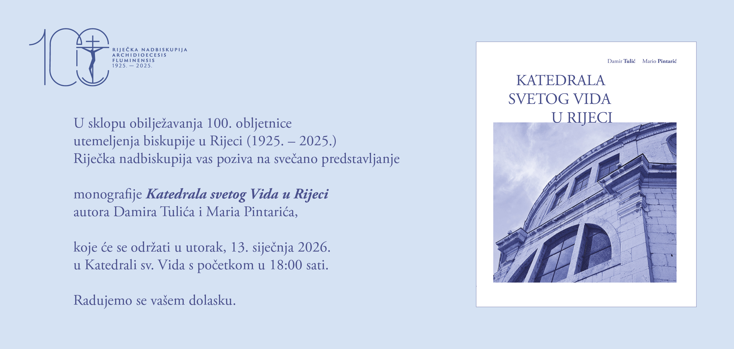 Svečano predstavljanje monografije Katedrala svetog Vida u Rijeci