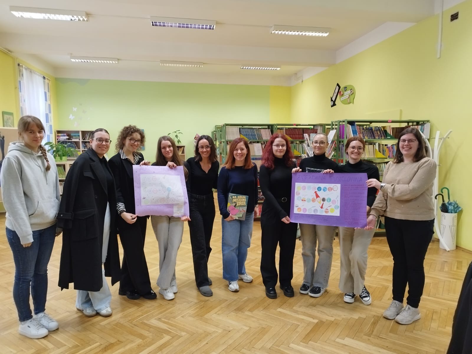 Terenska nastava studenata kroatistike u okviru kolegija ‘Književnost za djecu i mlade’